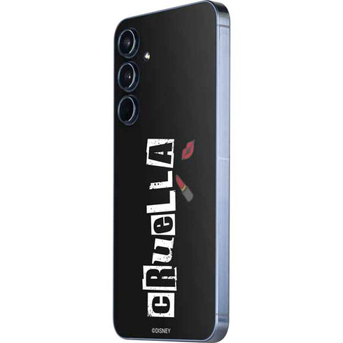 Disney Cruella (2021) Logo and Lipstick Galaxy A35 5G Skin
